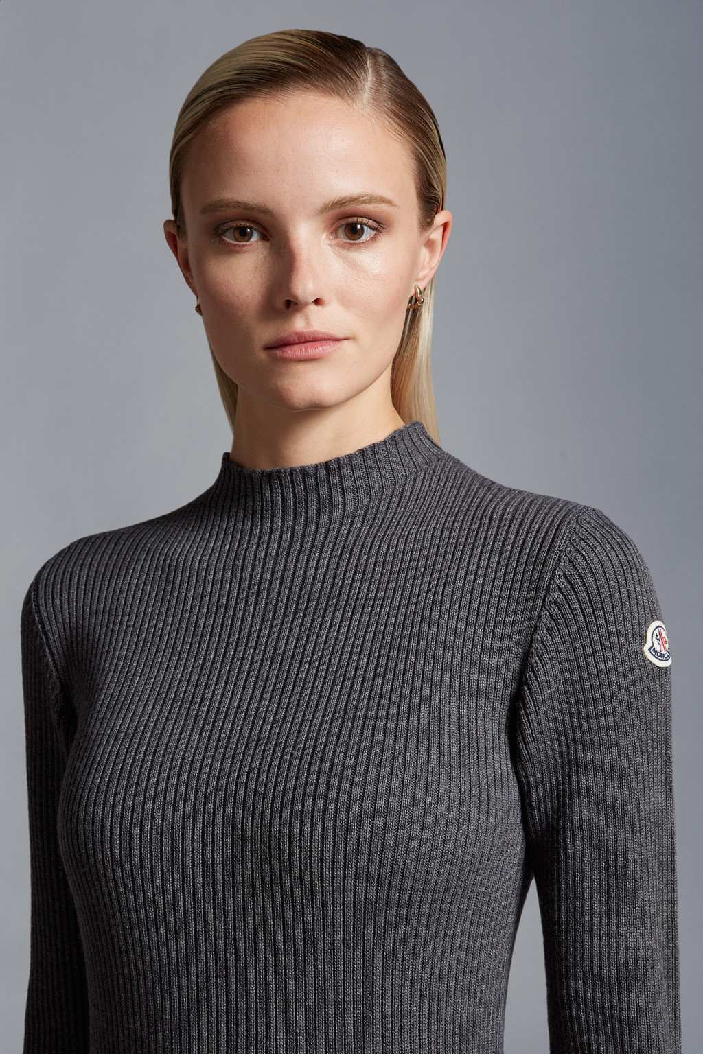 Knit Wool Midi Dress