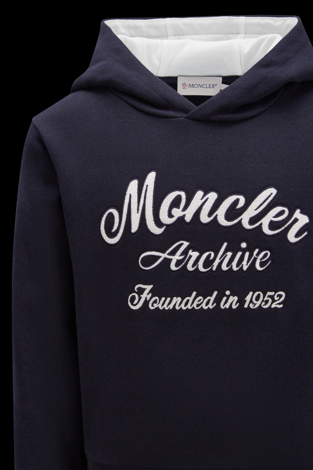 Embroidered Logo Hoodie