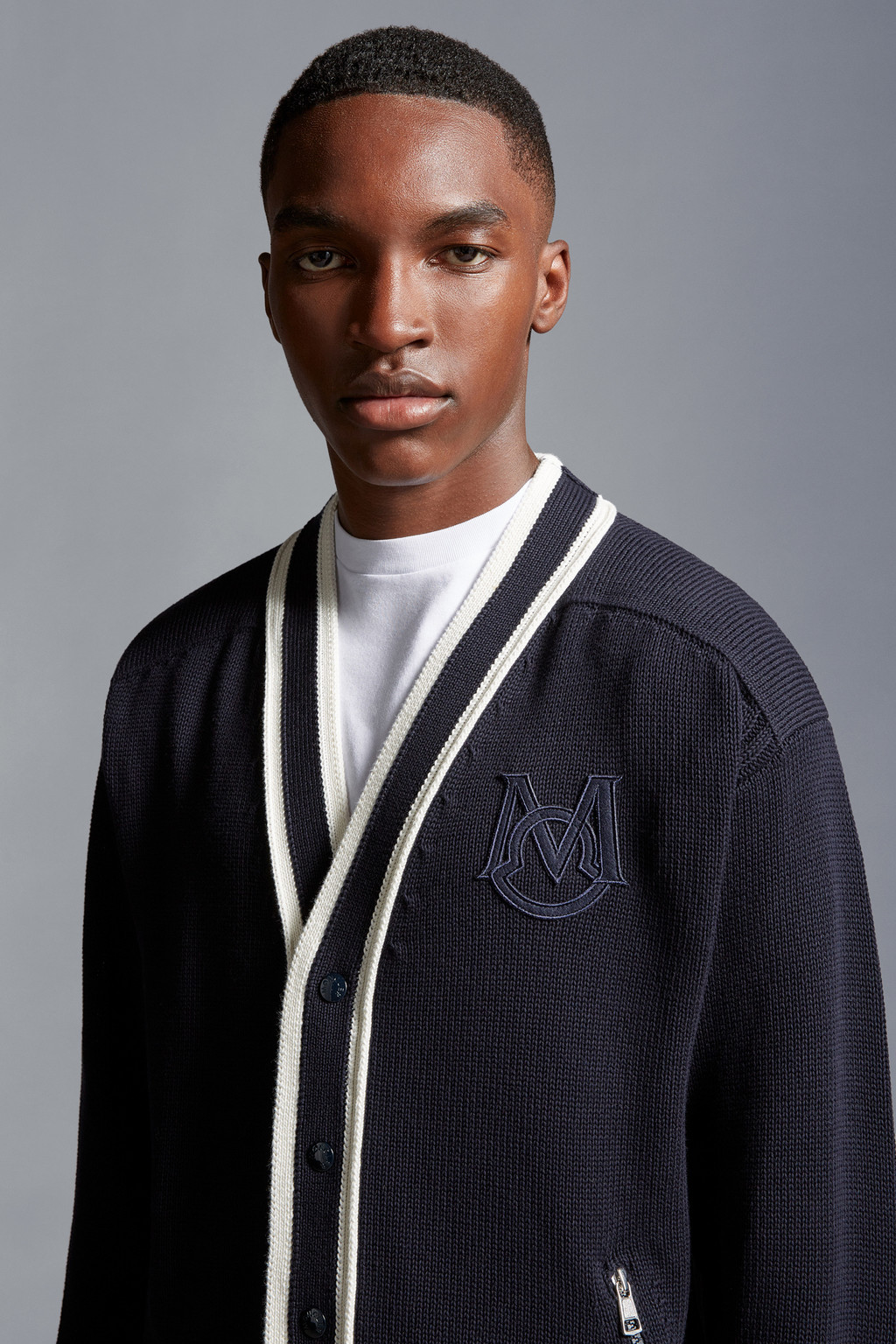 Monogram Cotton Cardigan