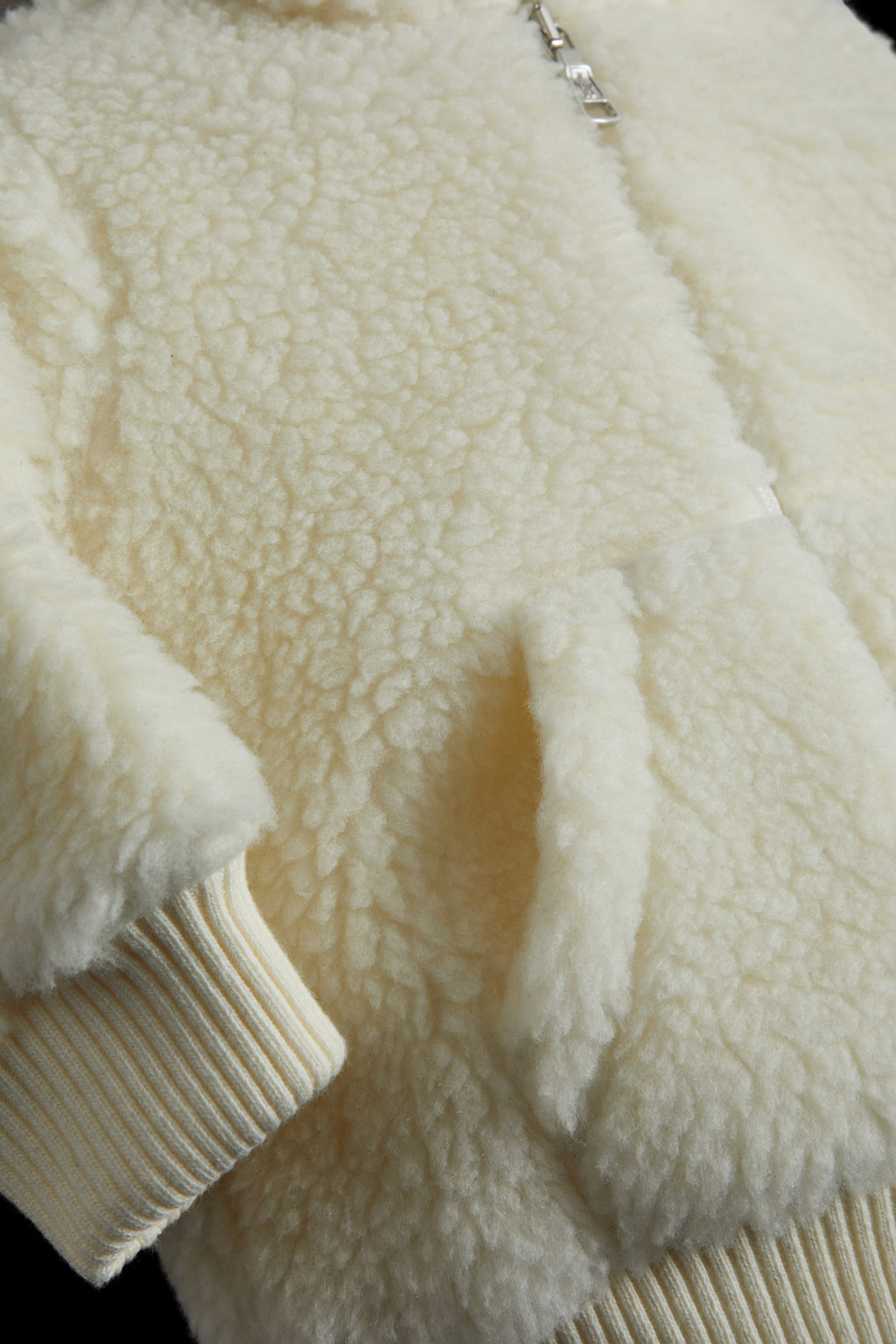 Teddy Fleece Zip-Up Hoodie