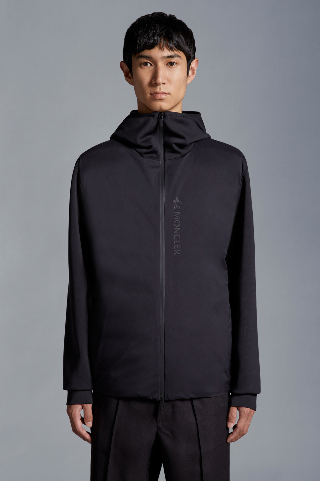 Padded Zip-Up Hoodie