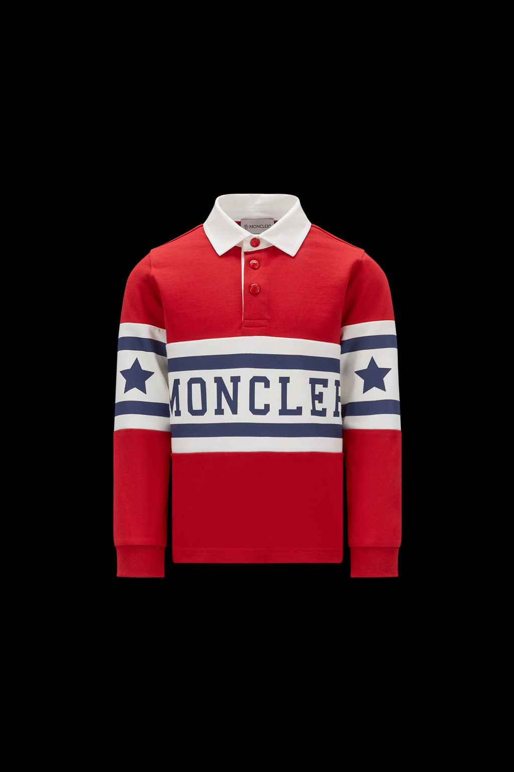 Logo Long Sleeve Polo Shirt