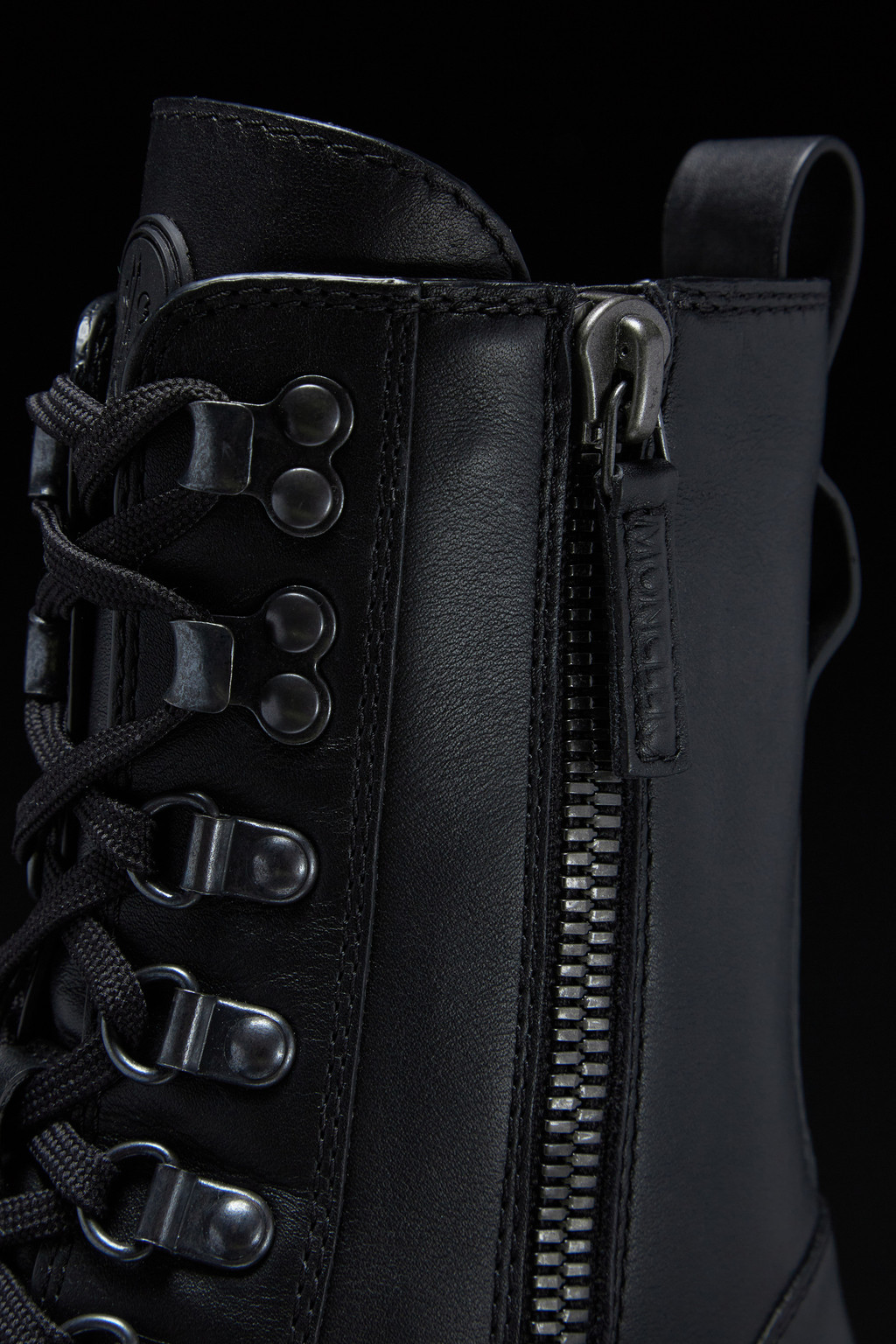 Envile Buckle Lace-Up Boots