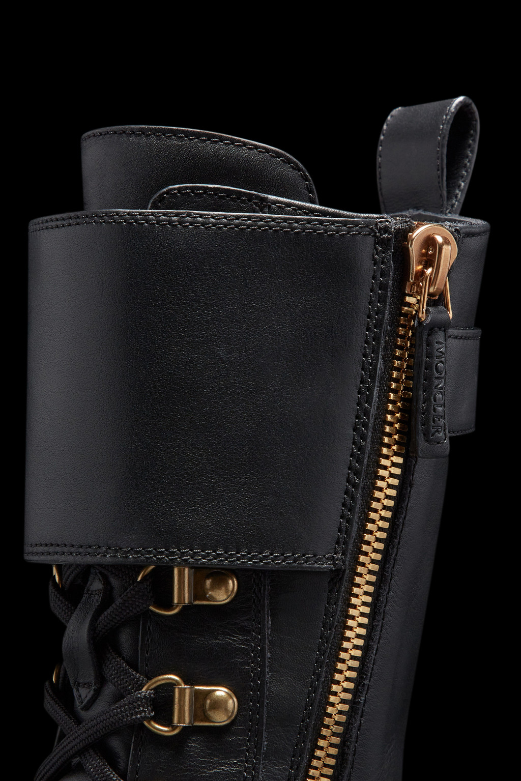 Larue Buckle Lace-Up Boots