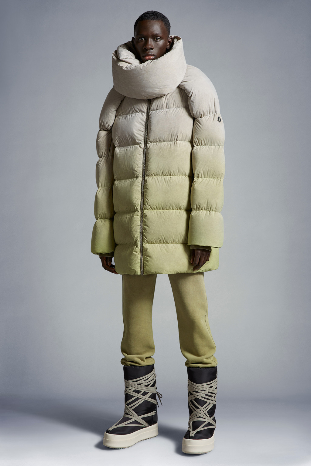 Convertible Long Down Jacket