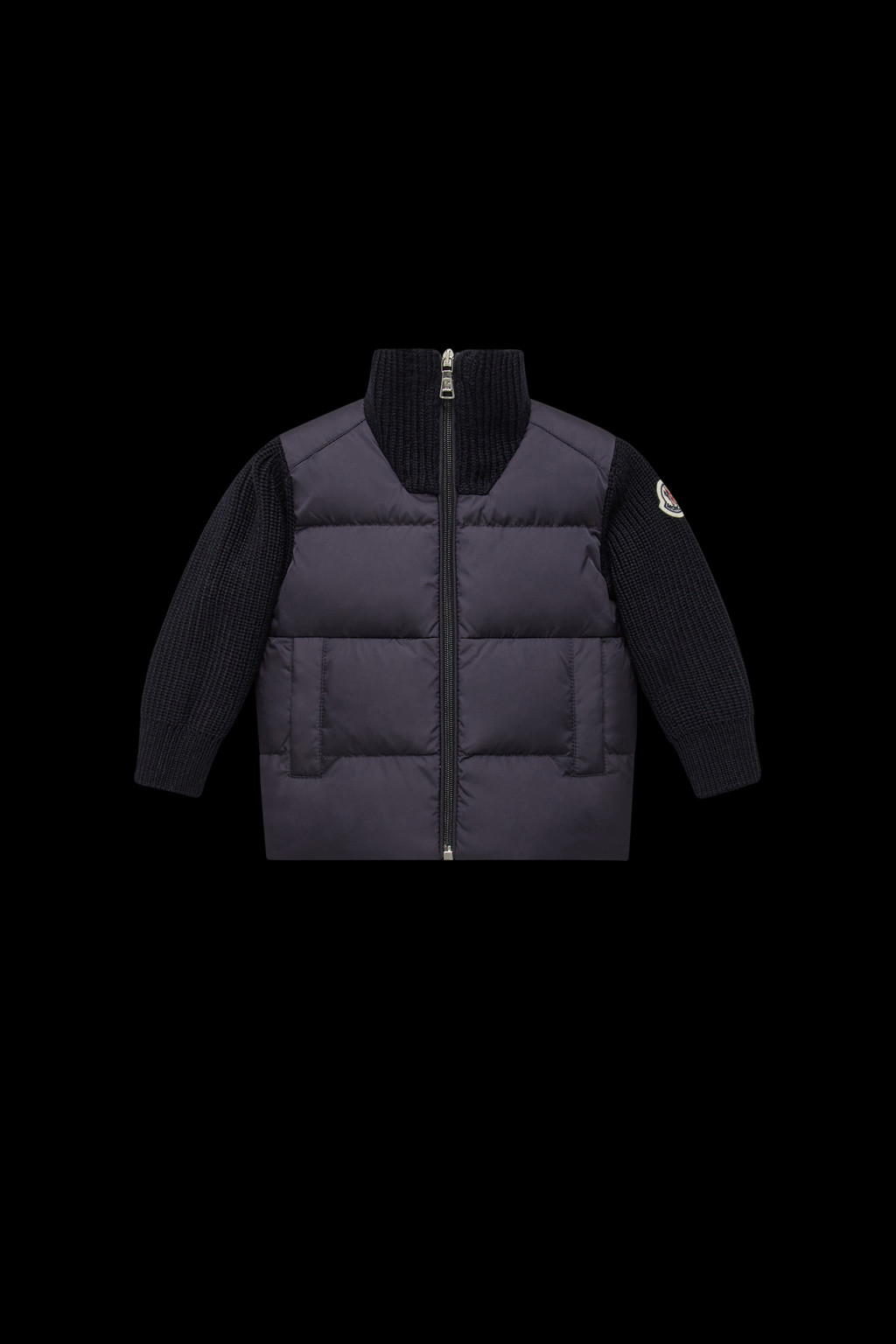 Padded Wool Cardigan