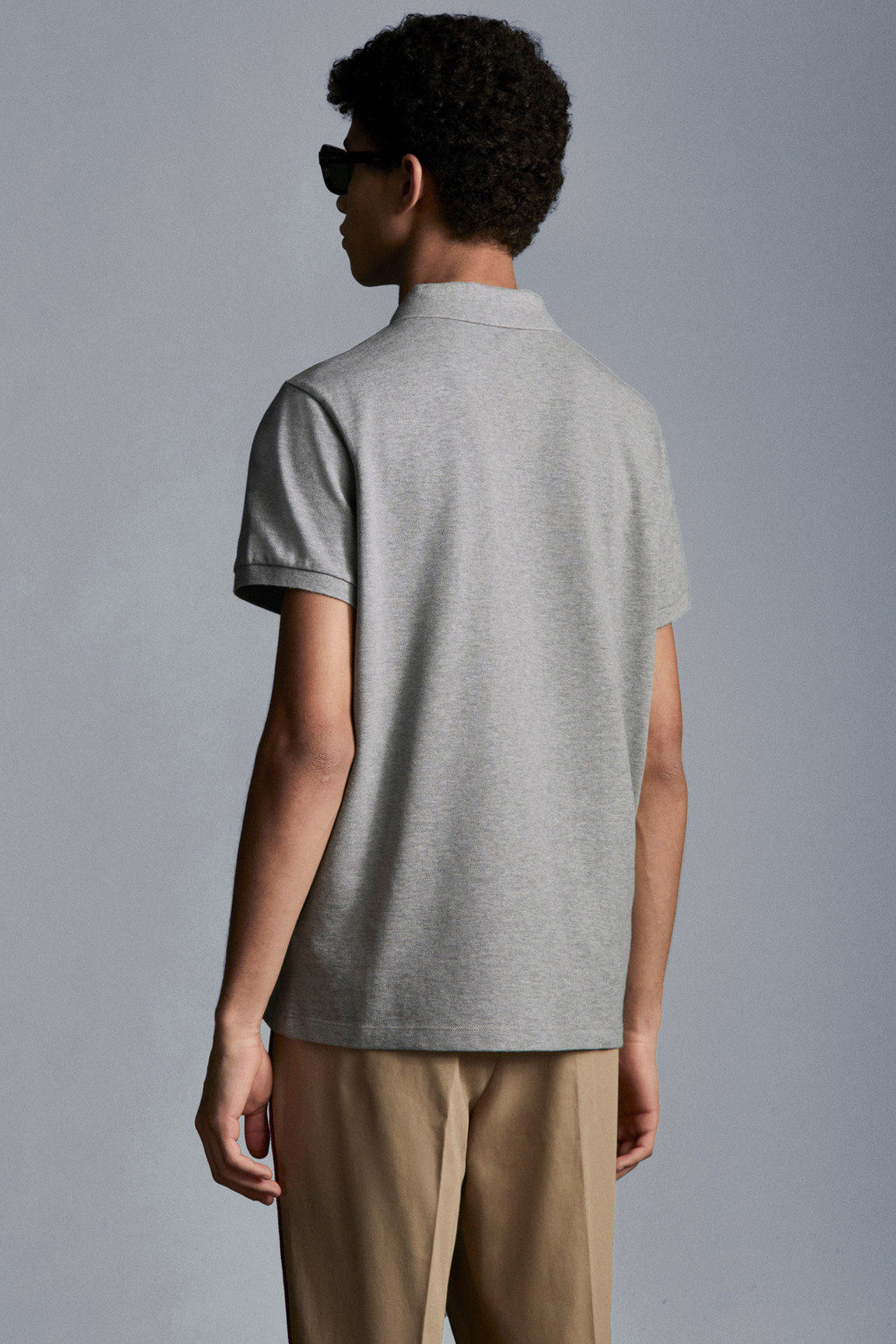 Logo Patch Polo Shirt