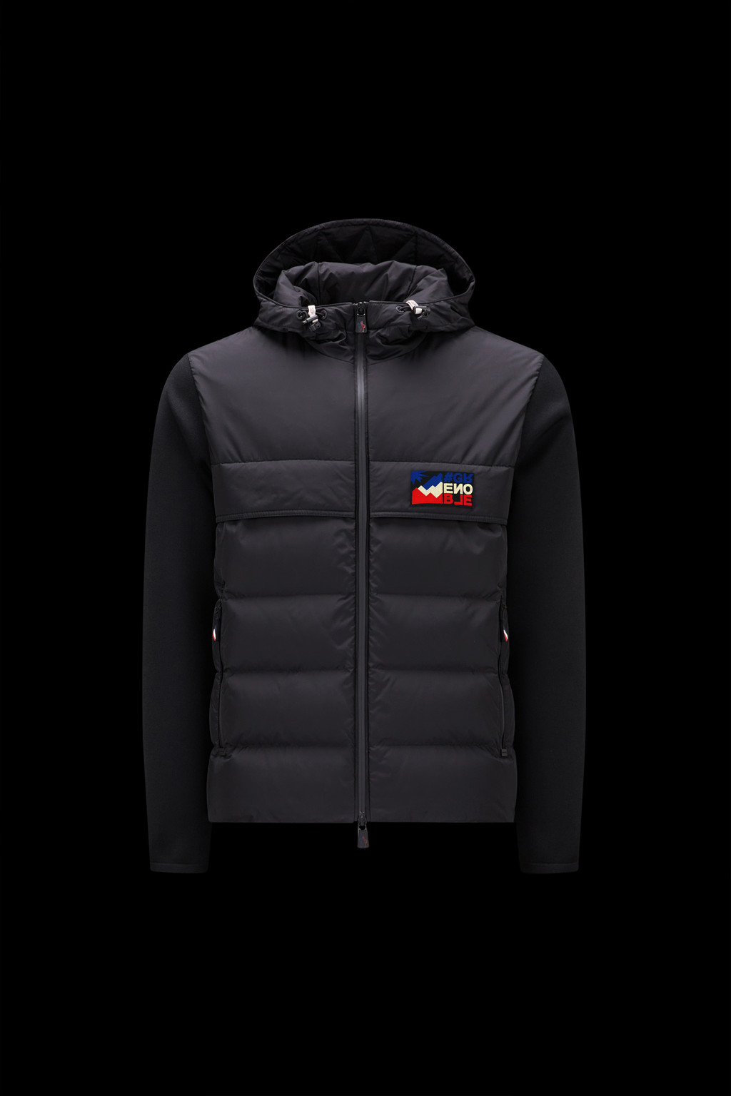 Padded Zip-Up Cardigan