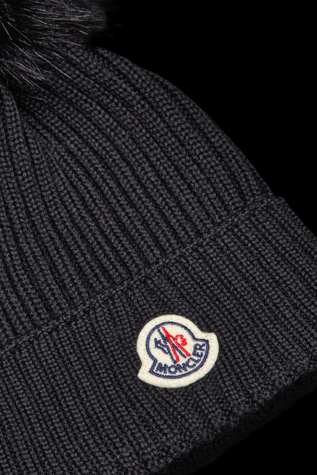 Wool Beanie with Pom Pom