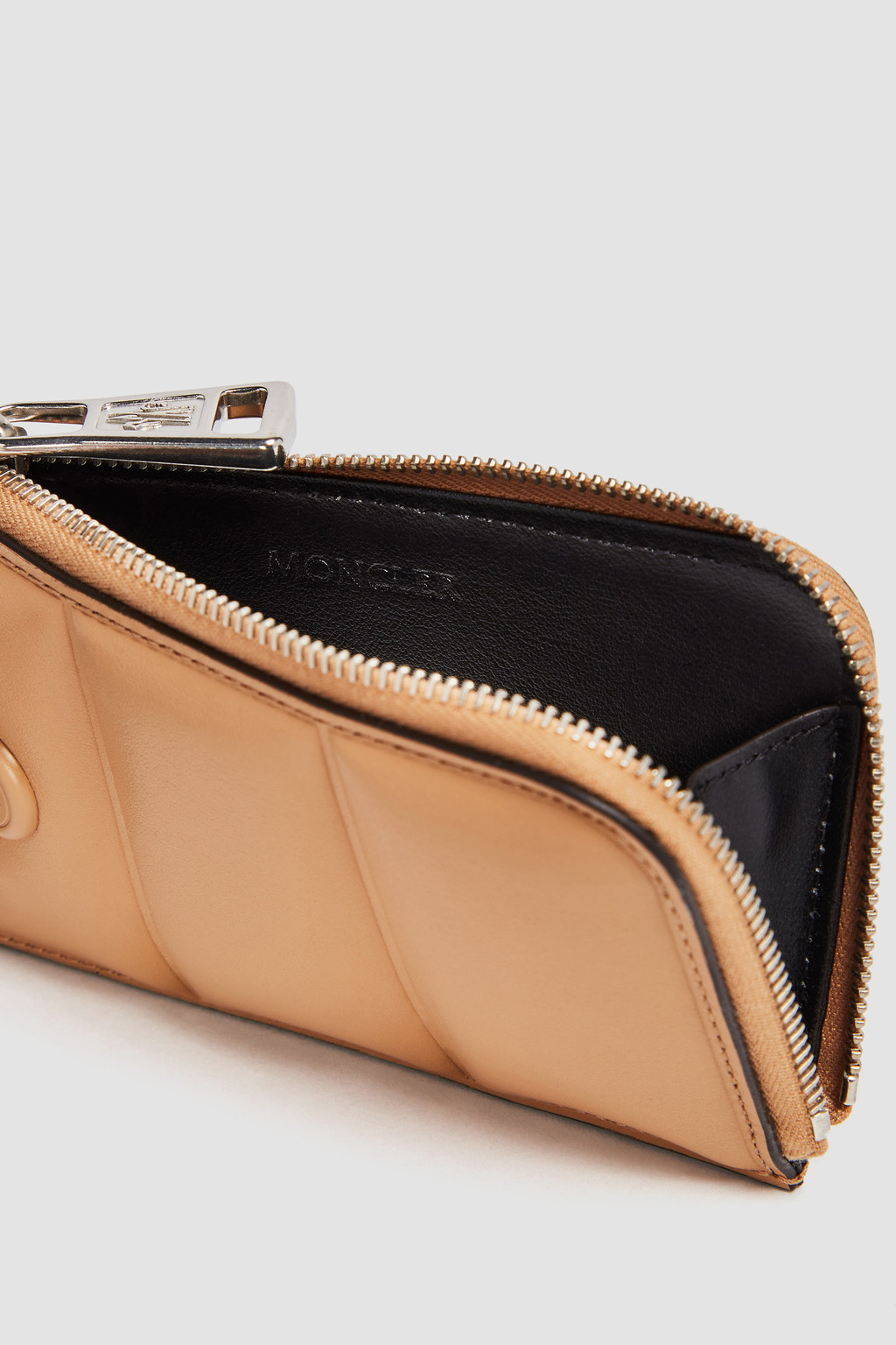 Quilted Leather Card Holder