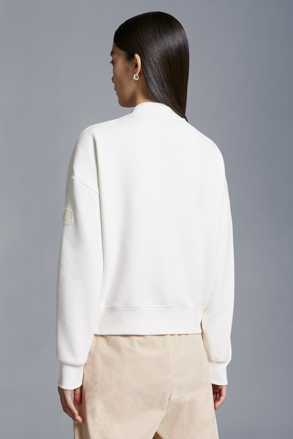 Logo Motif Sweatshirt