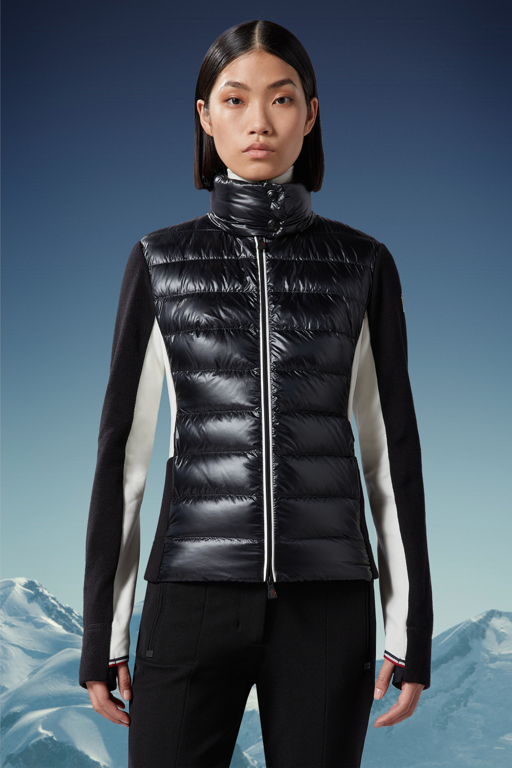 Padded Fleece Cardigan