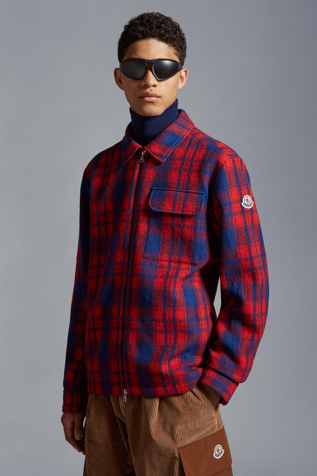 Plaid Wool Shirt