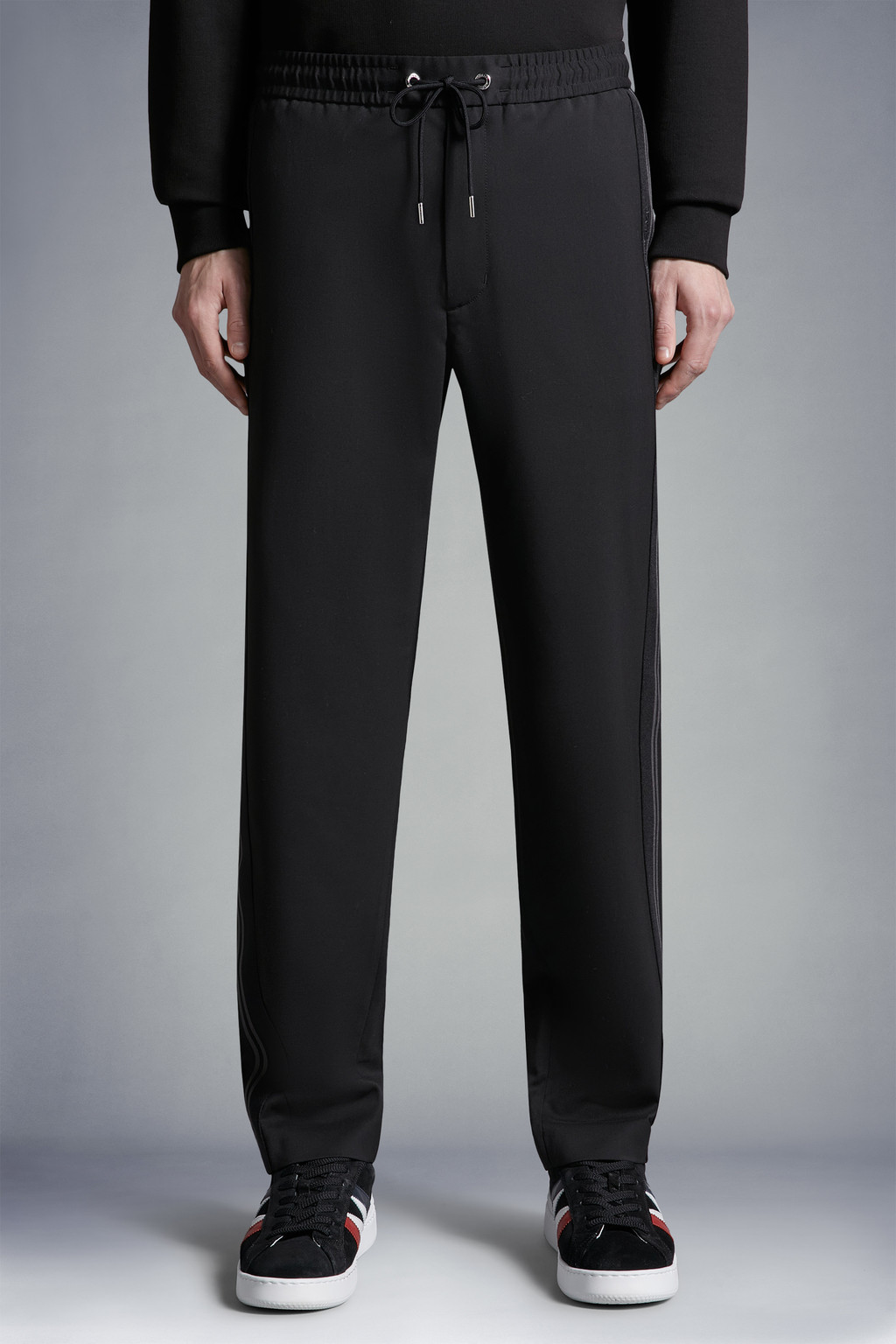Wool Gabardine Jogging Pants