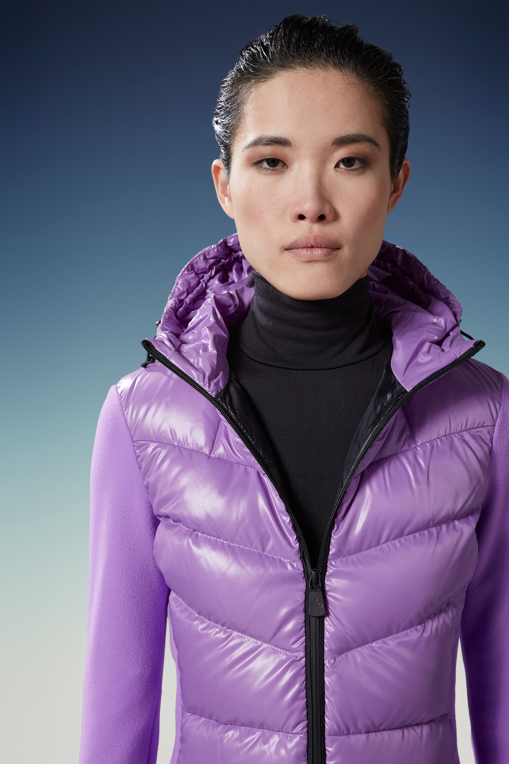 Padded Fleece Hoodie