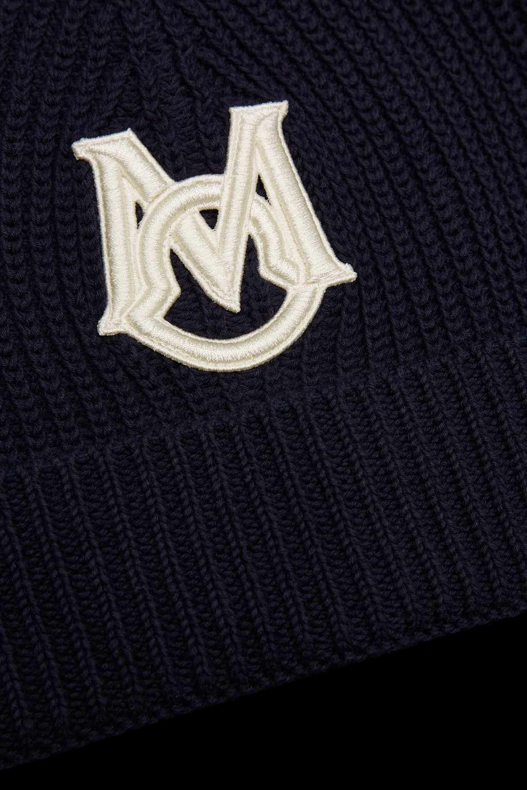 Embroidered Monogram Beanie
