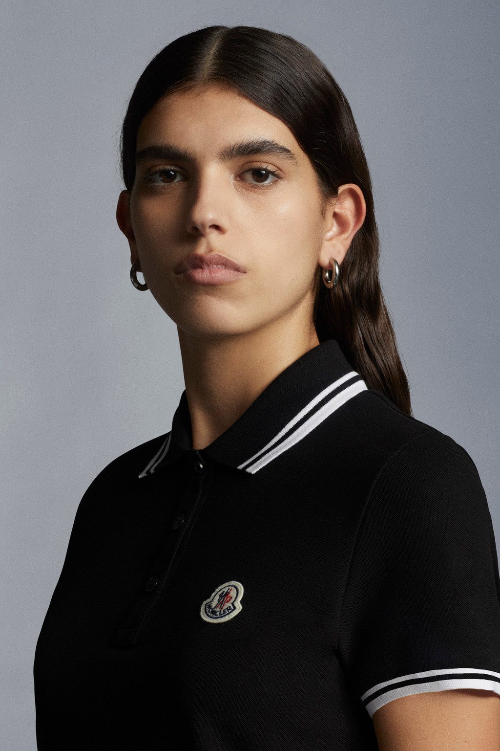 Logo Patch Polo Shirt