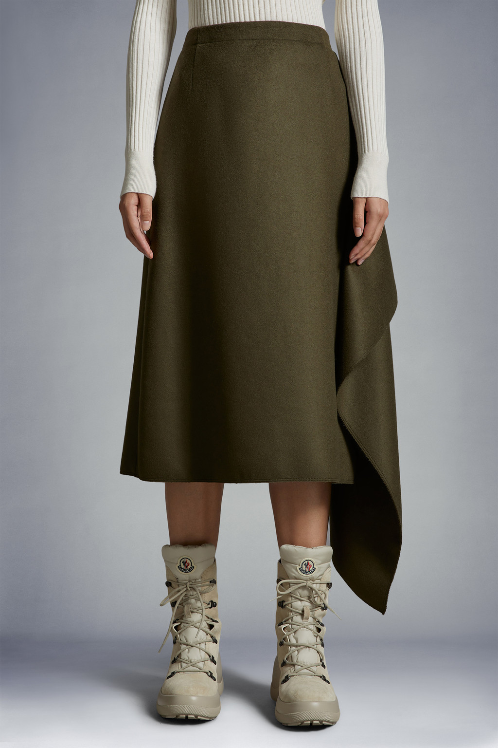 Wool Wrap Skirt