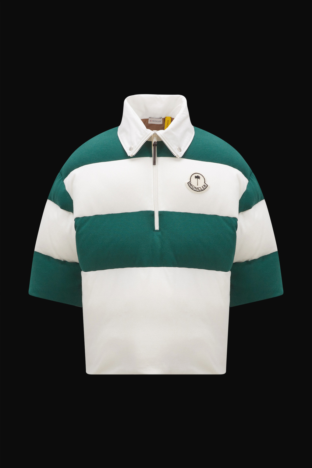 Padded Striped Polo Shirt