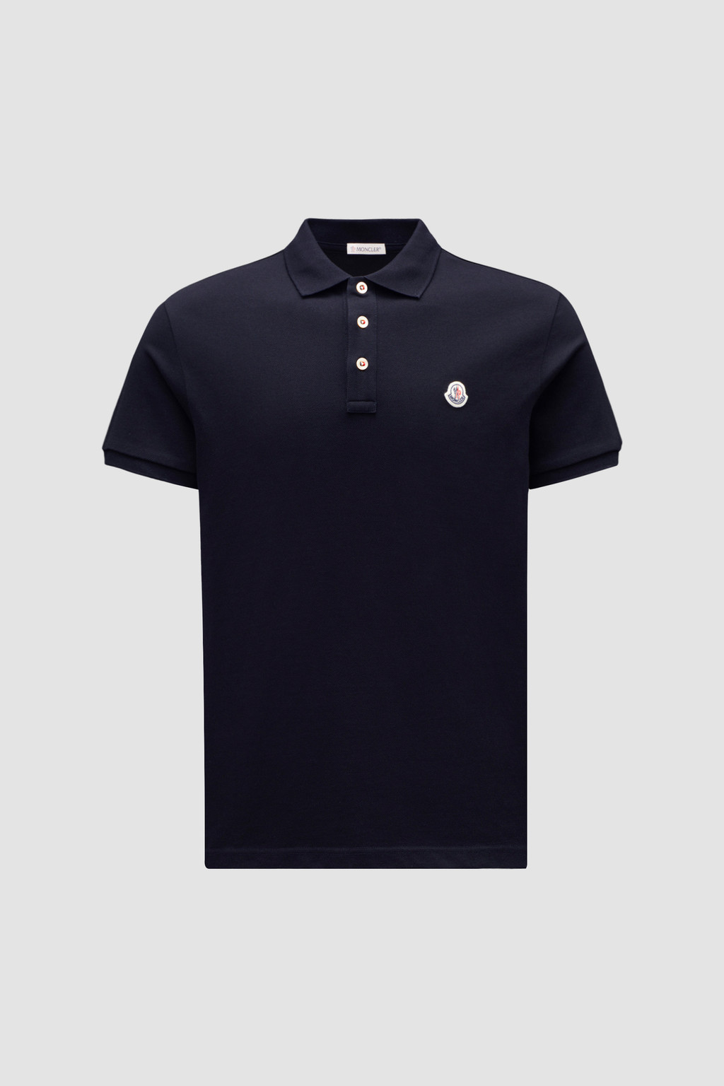 Logo Patch Polo Shirt