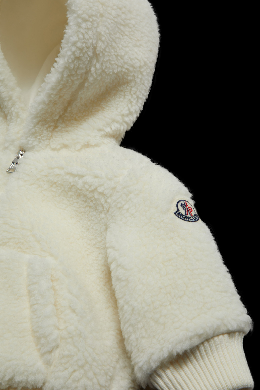 Teddy Fleece Zip-Up Hoodie