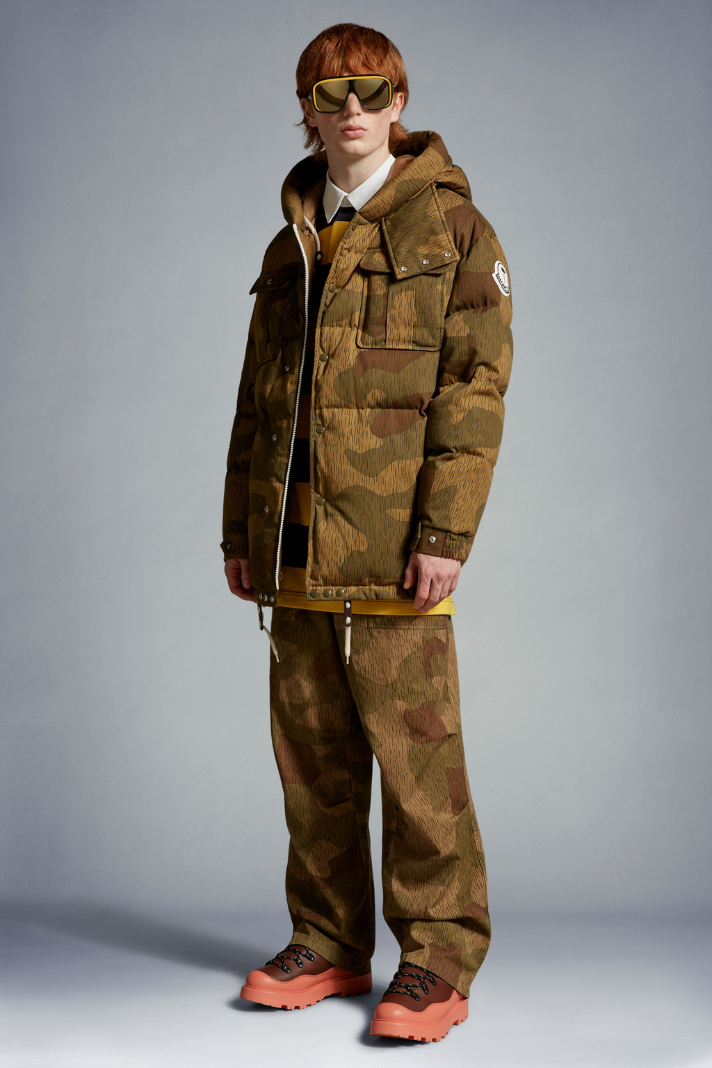 Mandelbrot Short Down Jacket