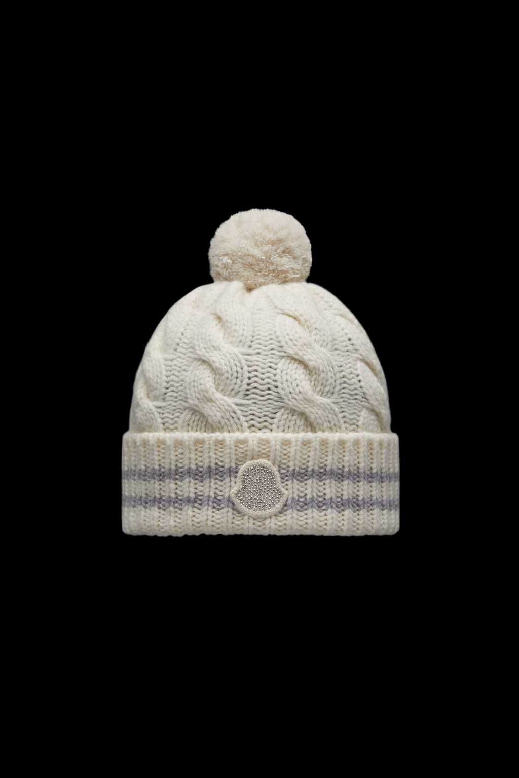 Wool Beanie with Pom Pom