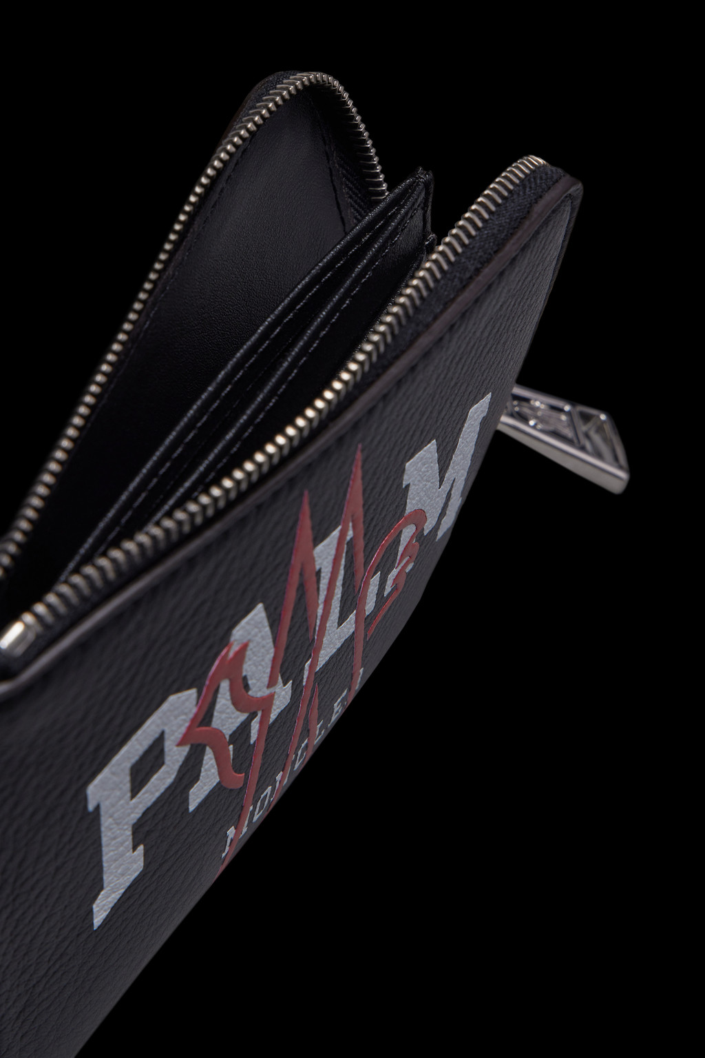 Logo Leather Card Holder