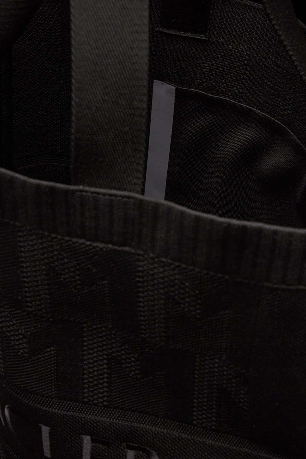 Monogram Knit Tote Bag