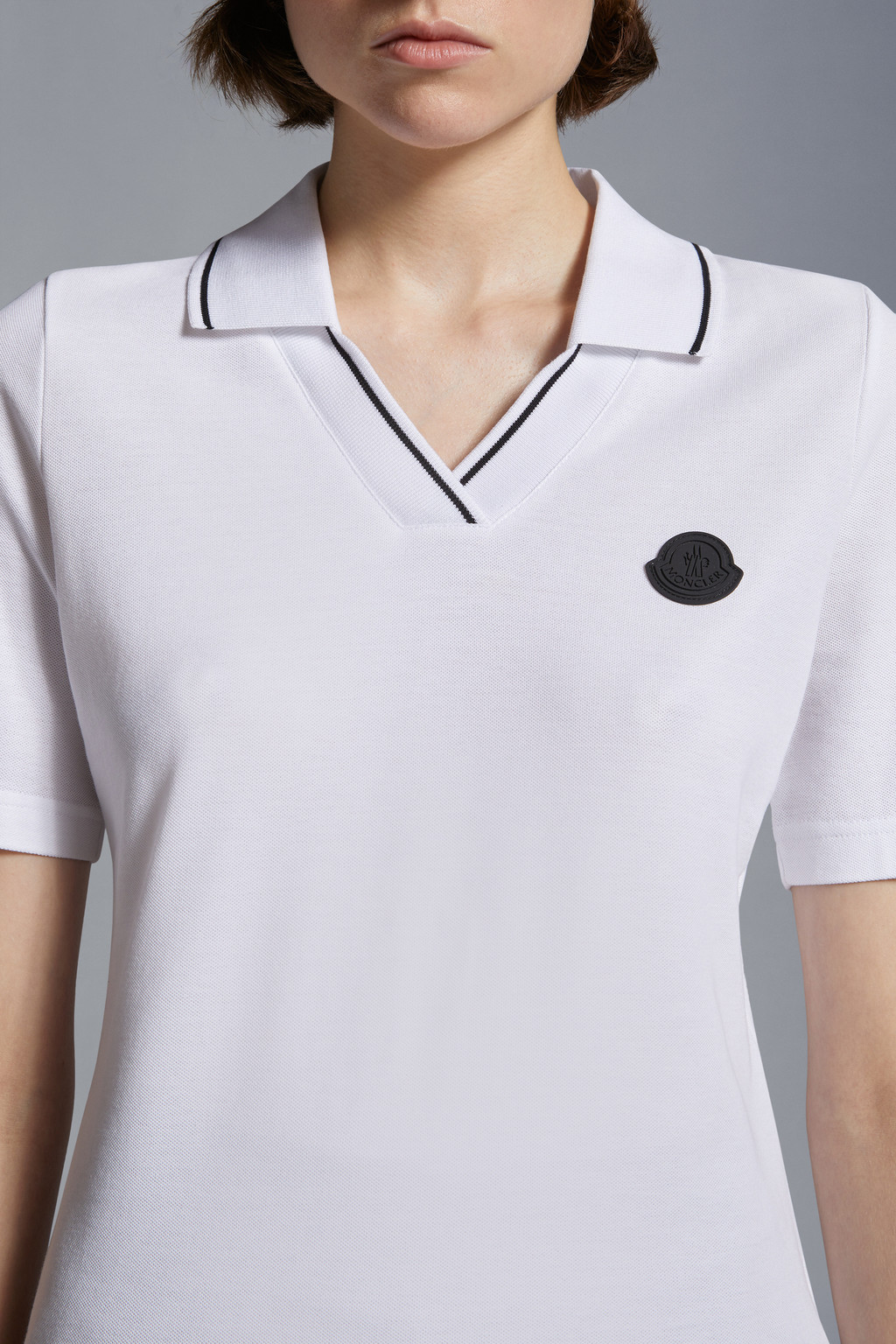 Logo Patch Polo Shirt