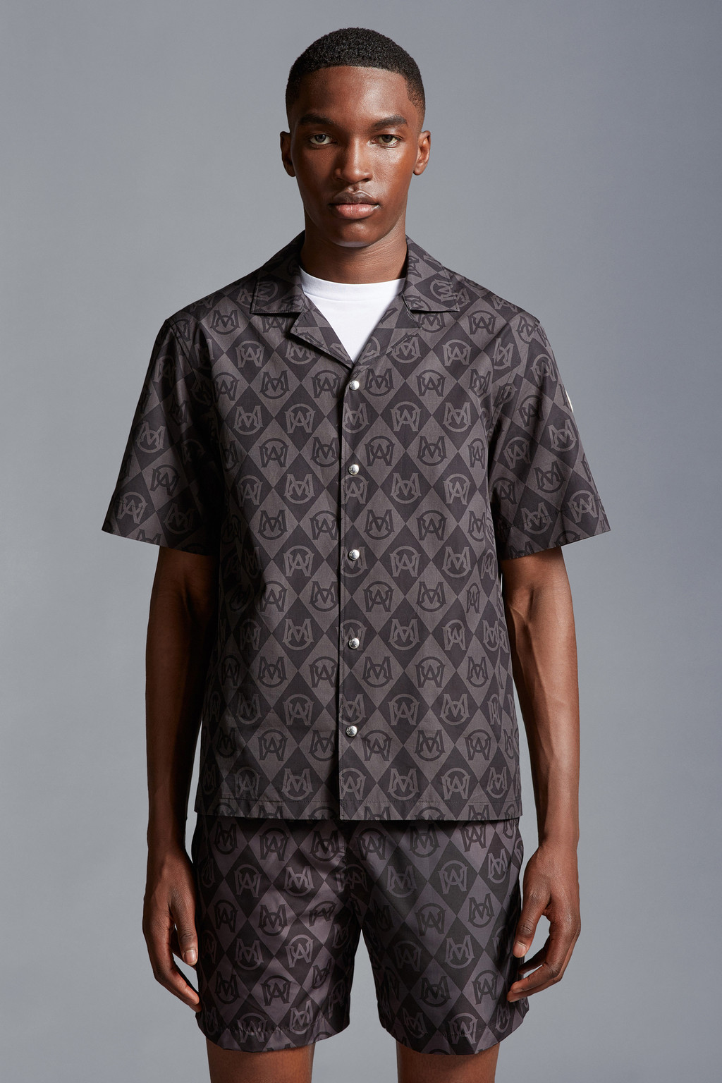 Monogram Print Shirt