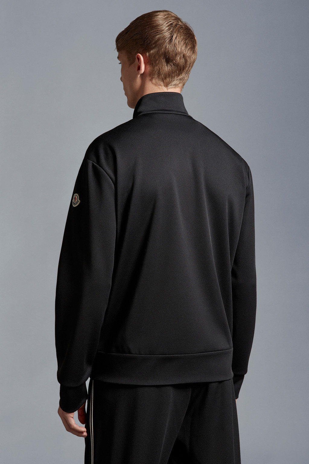 Triacetate Zip-Up Sweatshirt