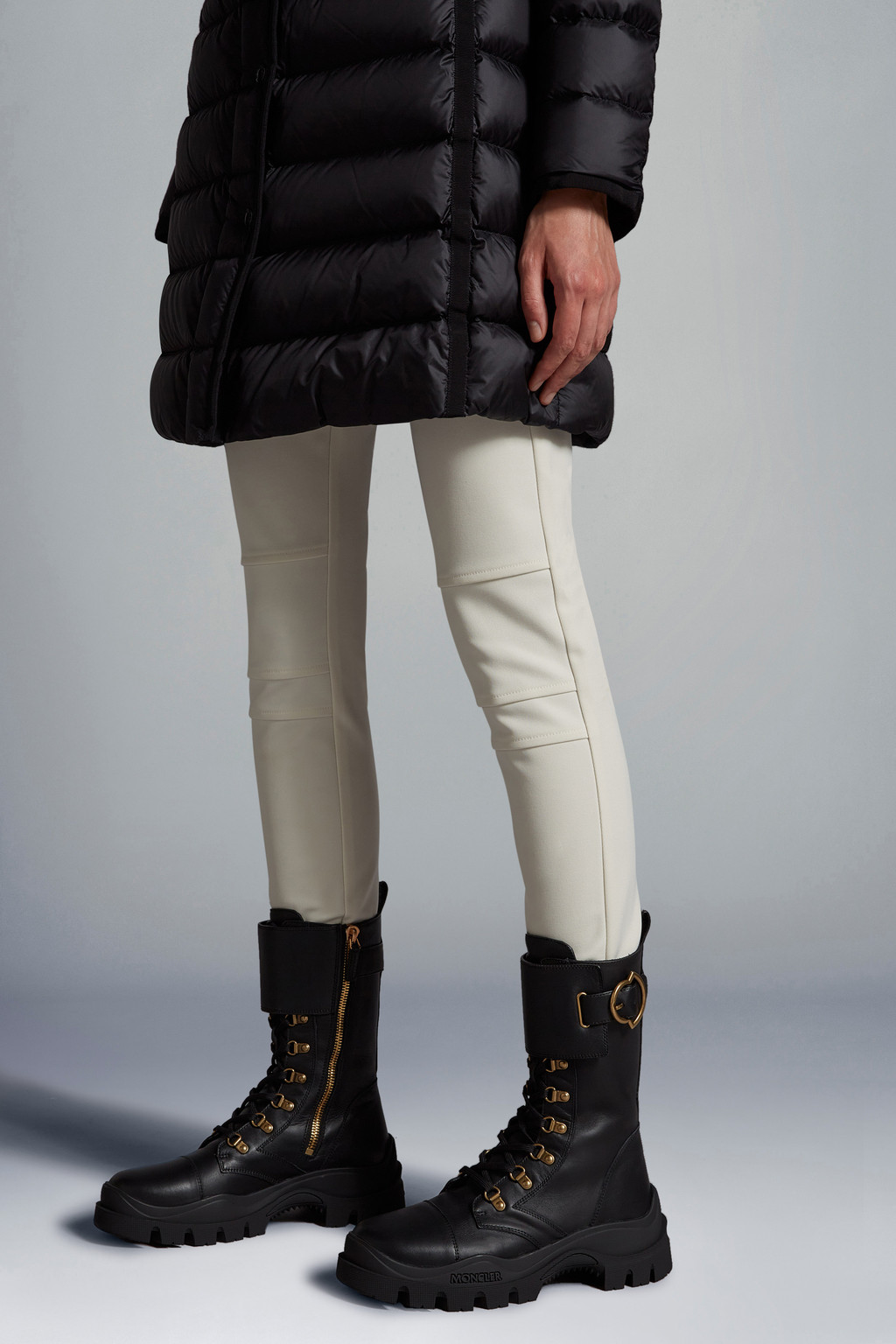 Larue Buckle Lace-Up Boots