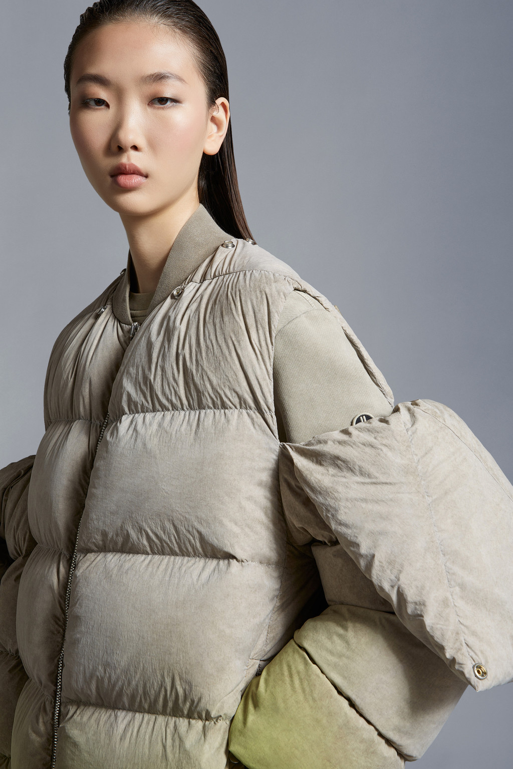 Convertible Long Down Jacket