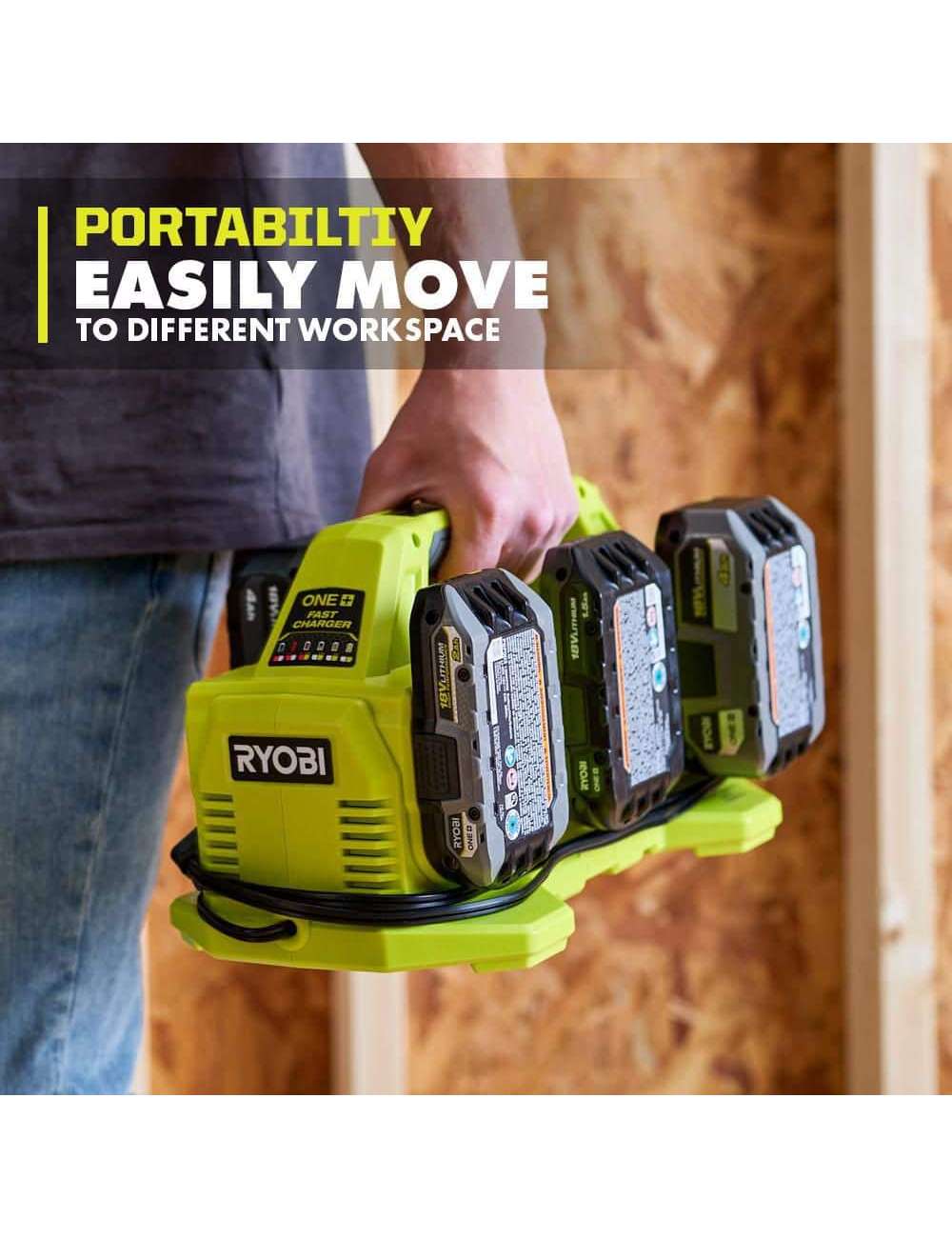 ONE+ 18V 6-Port Fast Charger