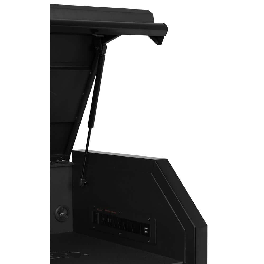 72 in. W x 23 in. D Heavy Duty 9 Drawer Top Tool Chest in. Matte Black