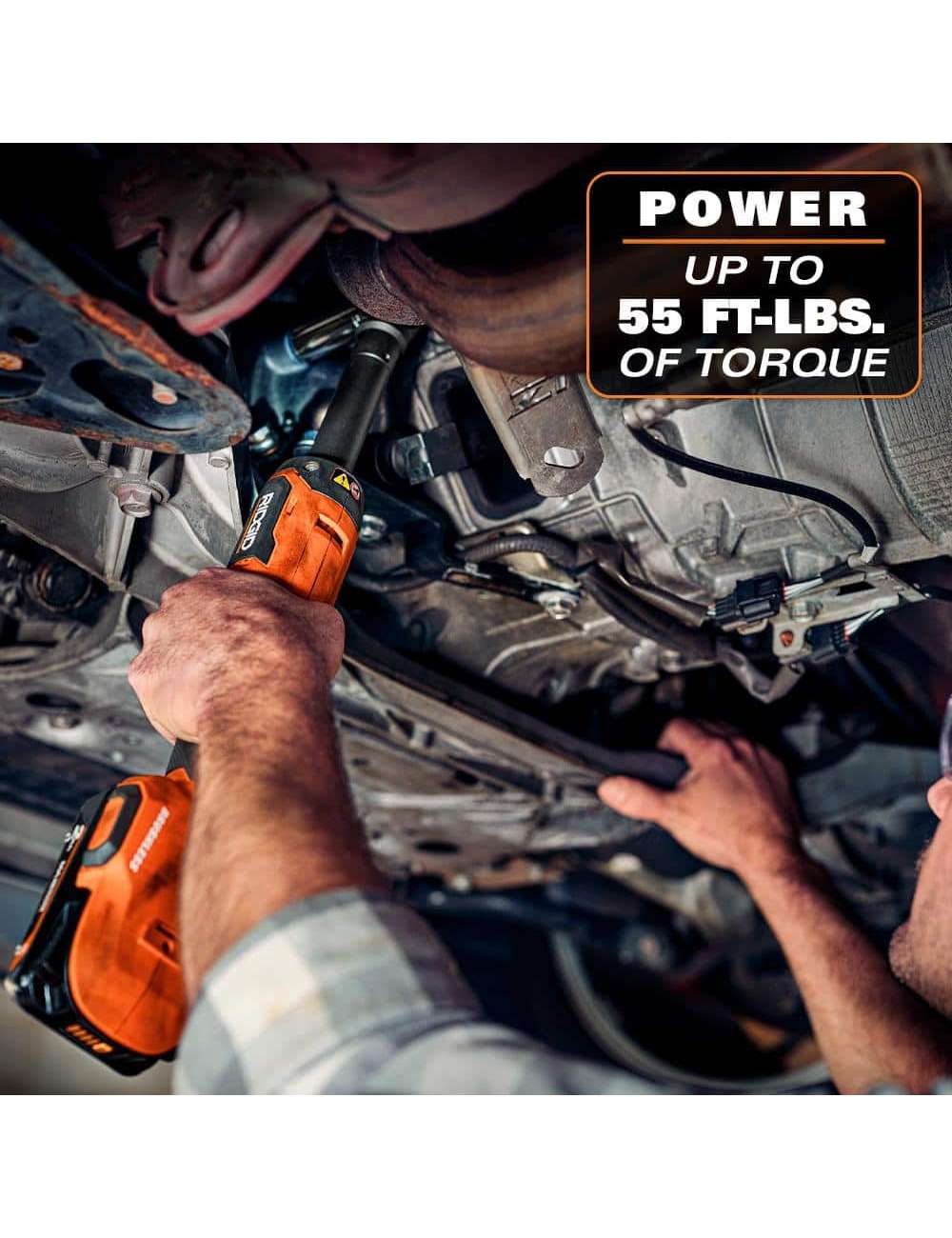 18V Brushless Cordless 3/8 in. Extended Reach Ratchet (Tool Only)