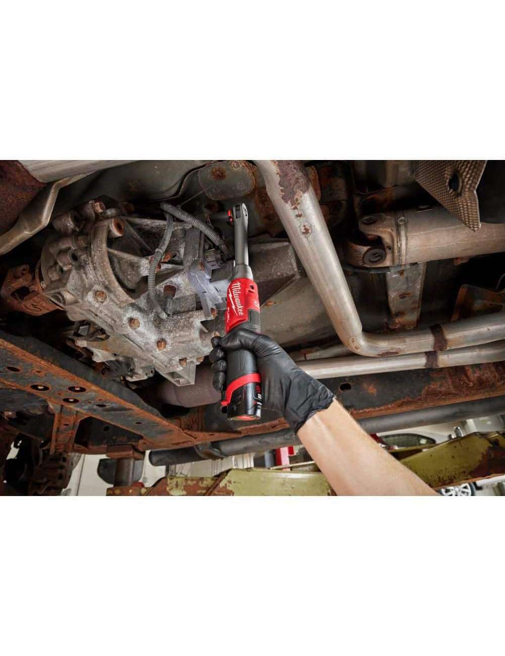 M12 FUEL 12V Lithium-Ion Brushless Cordless 3/8 in. Extended Reach High Speed Ratchet (Tool Only)