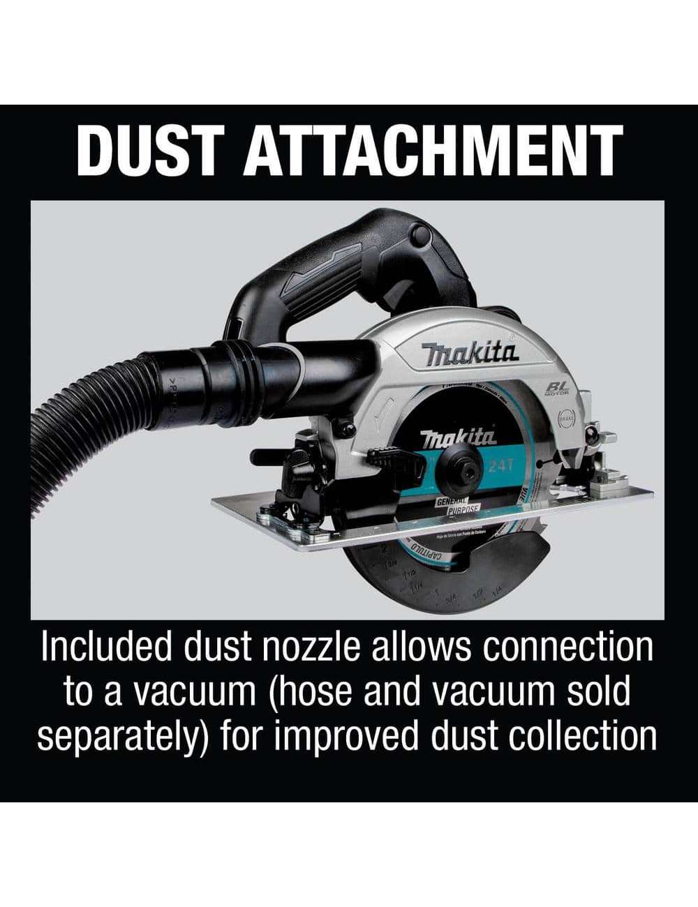 18V 6-1/2 in. LXT Sub-Compact Lithium-Ion Brushless Cordless Circular Saw (Tool Only)