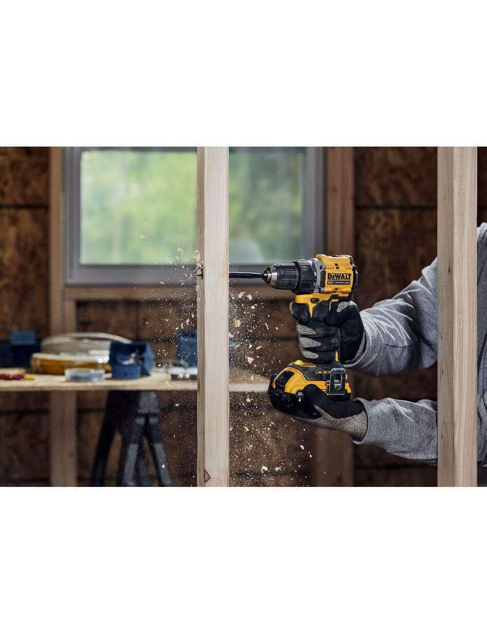 ATOMIC 20-Volt Lithium-Ion Cordless Compact 1/2 in. Drill/Driver Kit with 2.0Ah Battery, Charger and Bag