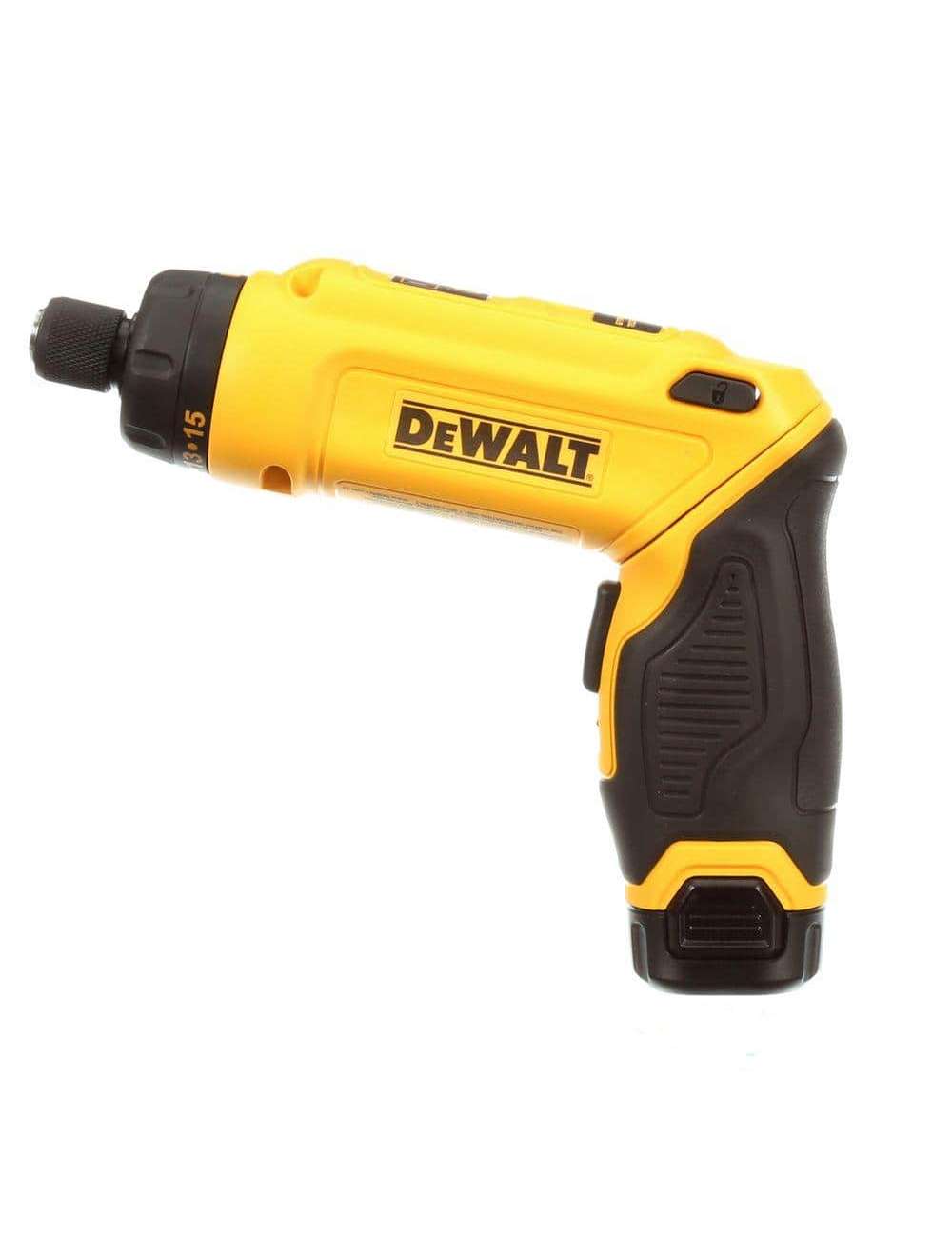 8V MAX Cordless Gyroscopic Screwdriver with Adjustable Handle, (2) 1.0Ah Batteries, Charger, and Bag