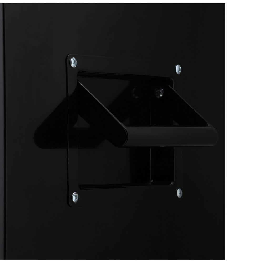 41 in. W x 24 5 in. D Standard Duty 16 Drawer Combination Rolling Tool Chest and Top Tool Cabinet Set in. Gloss Black