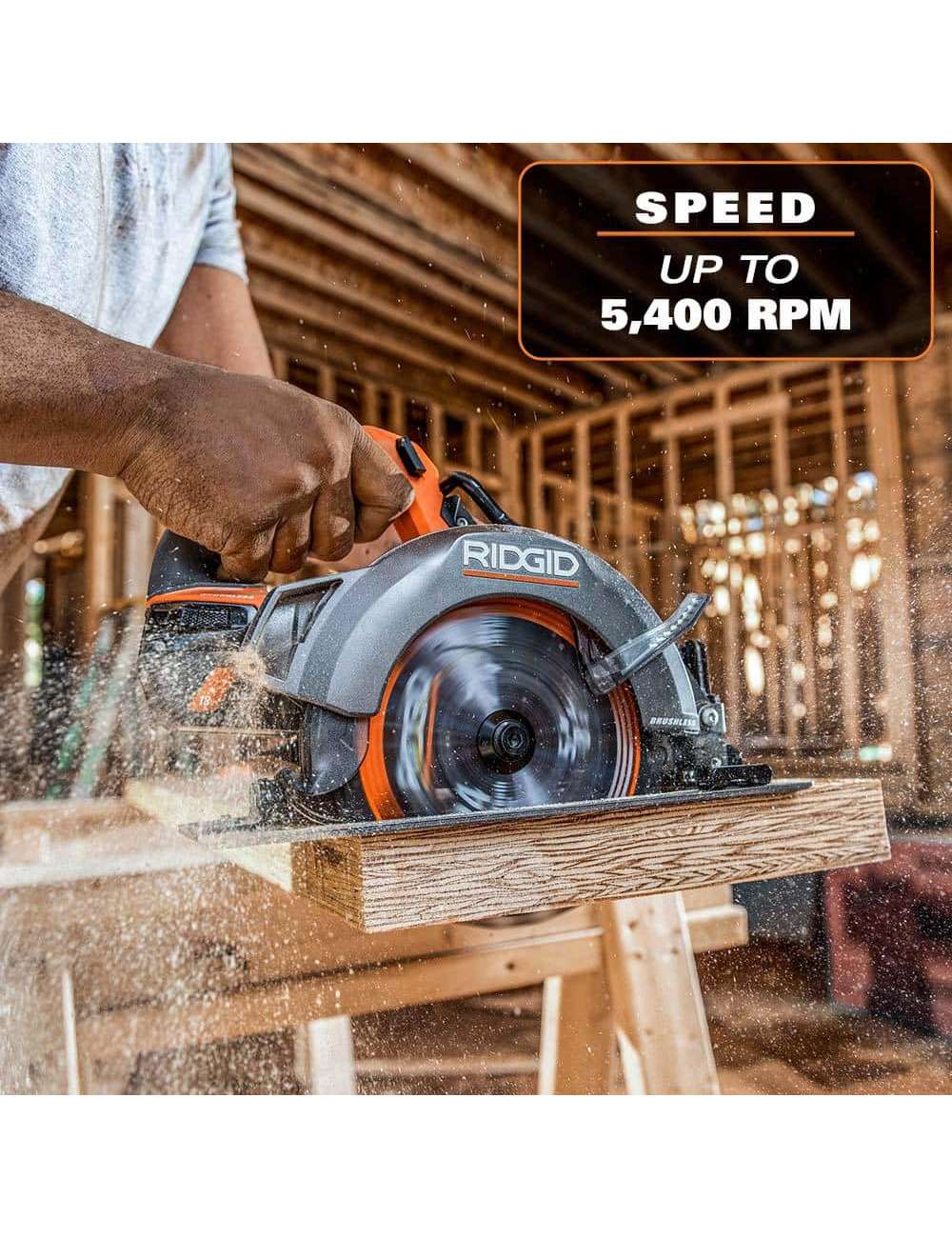 18V Brushless Cordless 7-1/4 in. Circular Saw (Tool Only)
