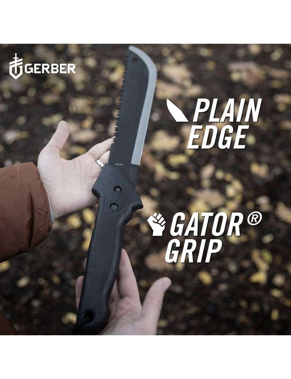 Gator Machete Jr with 10.75 in. Blade (Sheath Included)