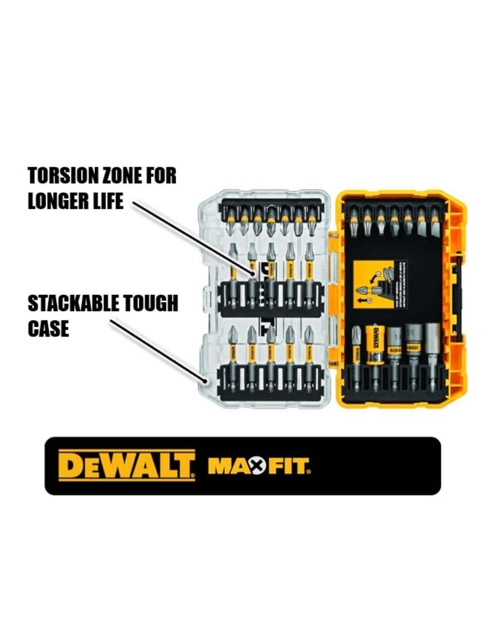 MAXFIT Screwdriving Set with Sleeve (30-Piece)