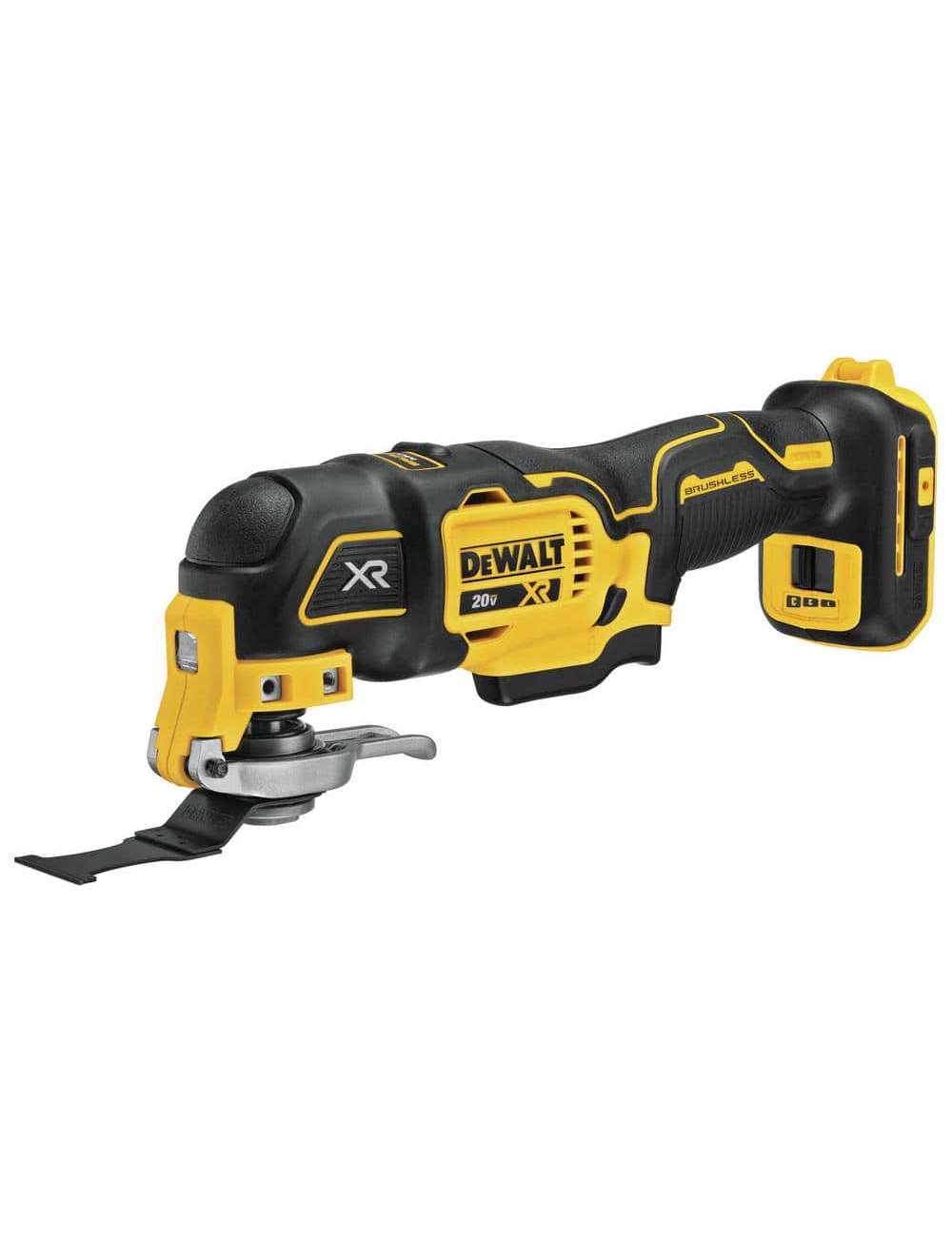 20V MAX XR Cordless Brushless 3-Speed Oscillating Multi Tool with (1) 20V 1.5Ah Battery and Charger