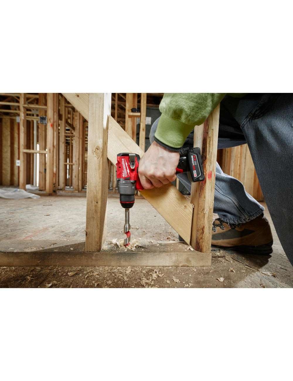 M12 FUEL 12-Volt Lithium-Ion Brushless Cordless Hammer Drill and Impact Driver Combo Kit w/M12 ROVER Service Light