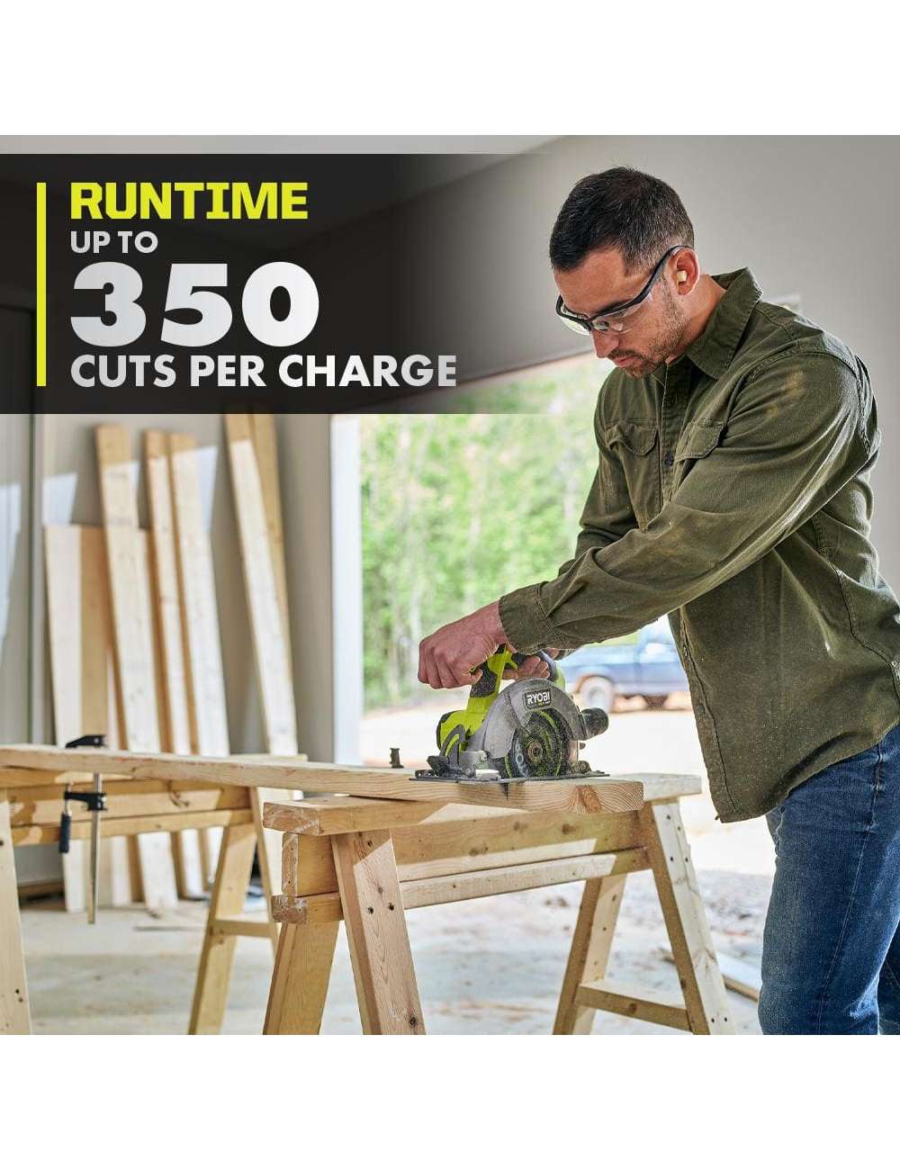 ONE+ HP 18V Brushless Cordless Compact 6-1/2 in. Circular Saw (Tool Only)