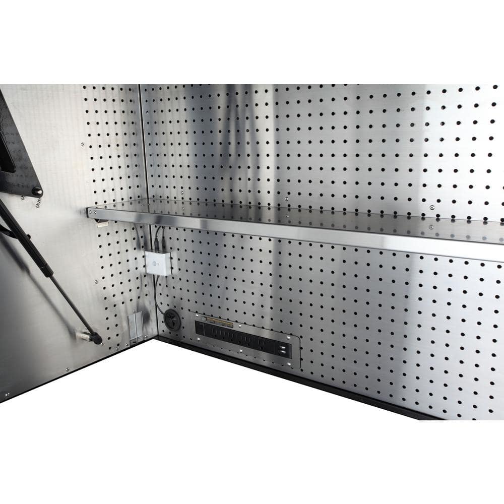 72 in. W Professional Duty Tool Workbench Storage Hutch