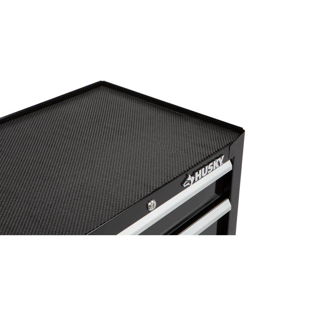 26.5 in. W x 18 in. D Standard Duty 4 Drawer Rolling Tool Cabinet in. Gloss Black